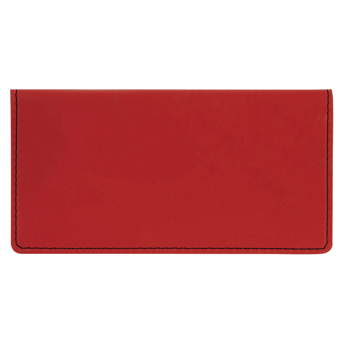 Red Leatherette Checkbook Cover 3