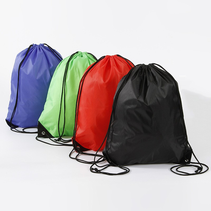 Drawstring Bag With Front Pocket 2