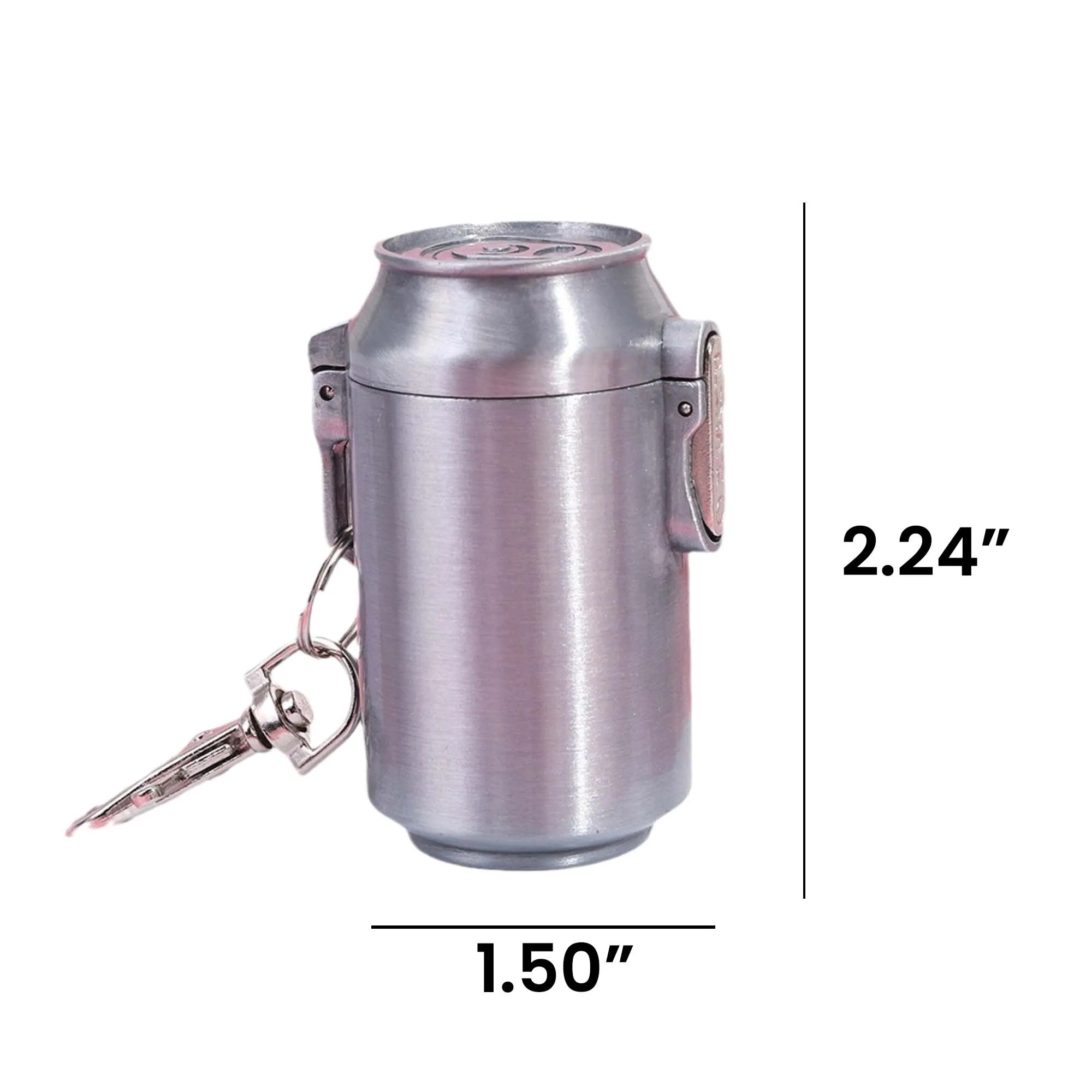 Portable Mini Coke Can Ashtray Keychain 5