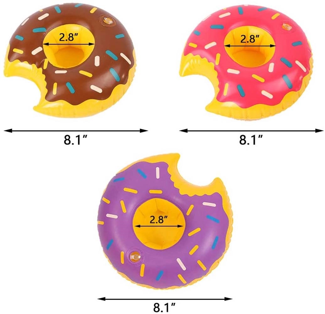 PVC Donuts Floating Coasters 2