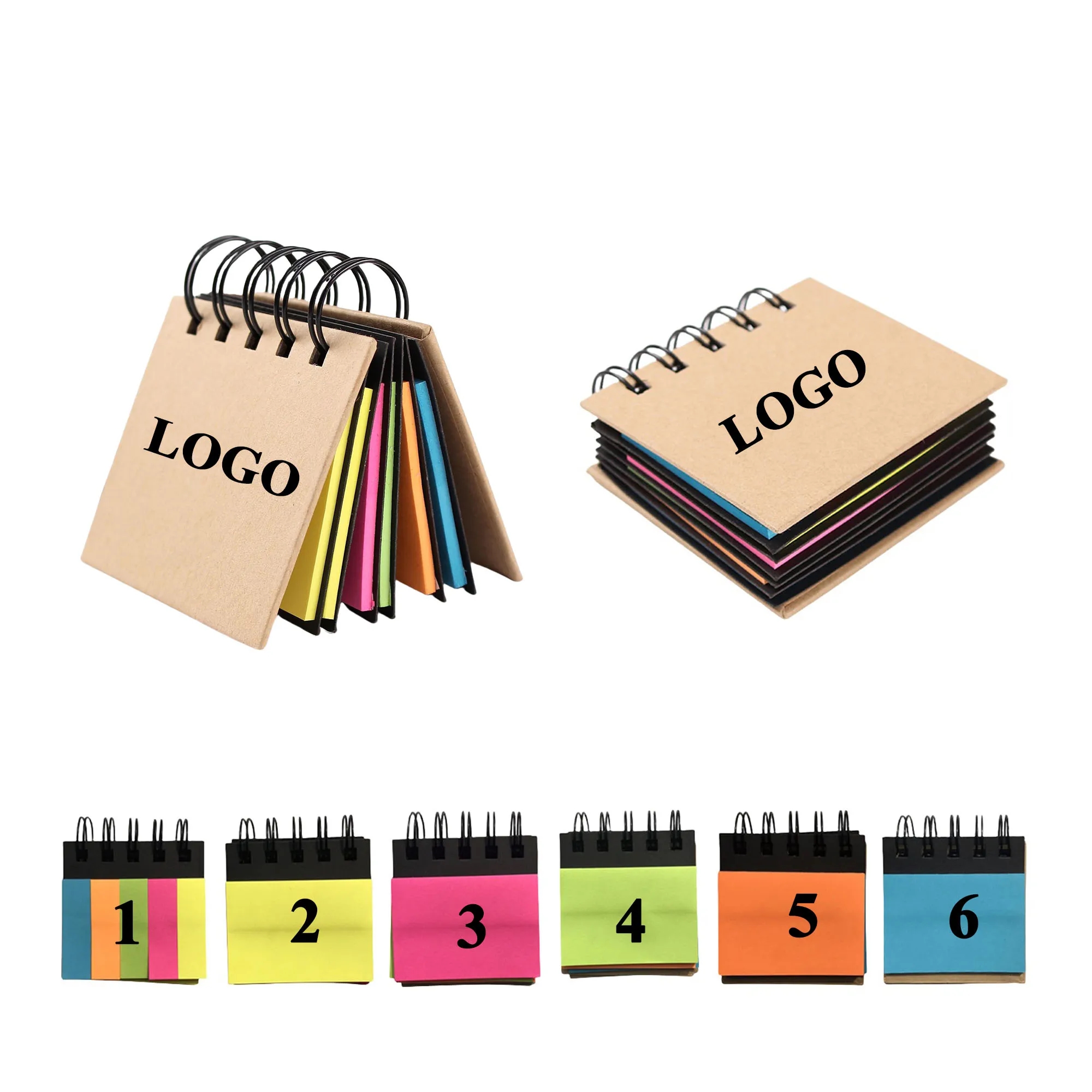 Kraft Paper Sticky Notepad
