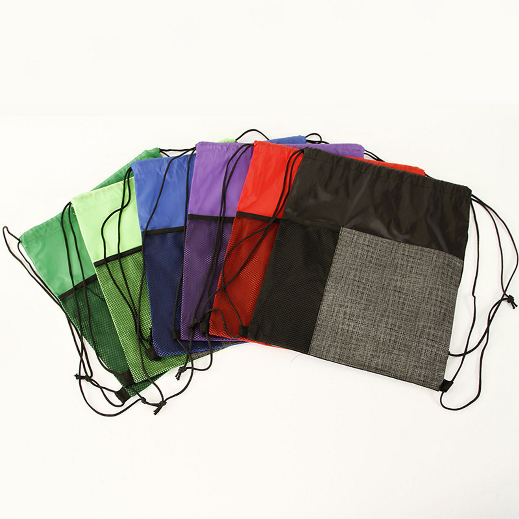 Etched Pocket Drawstring Sportpack 2