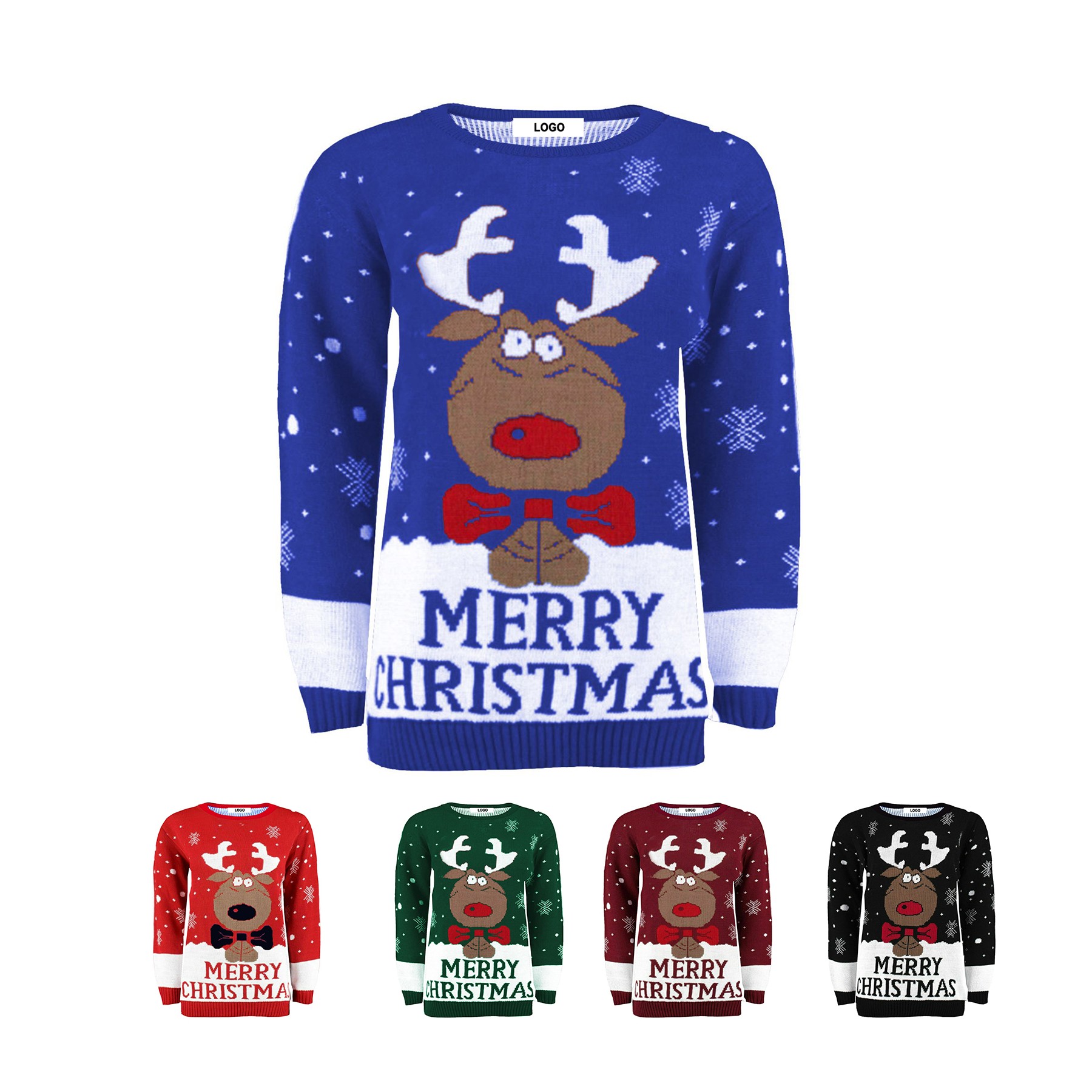 Kids Knitted Christmas Jumper Sweater