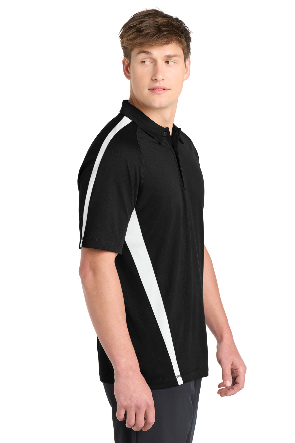 Sport-Tek PosiCharge Micro-Mesh Colorblock Polo. ST685 62