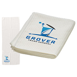 Gridiron 12" x 32" Waffle Microfiber Sports Towel 16