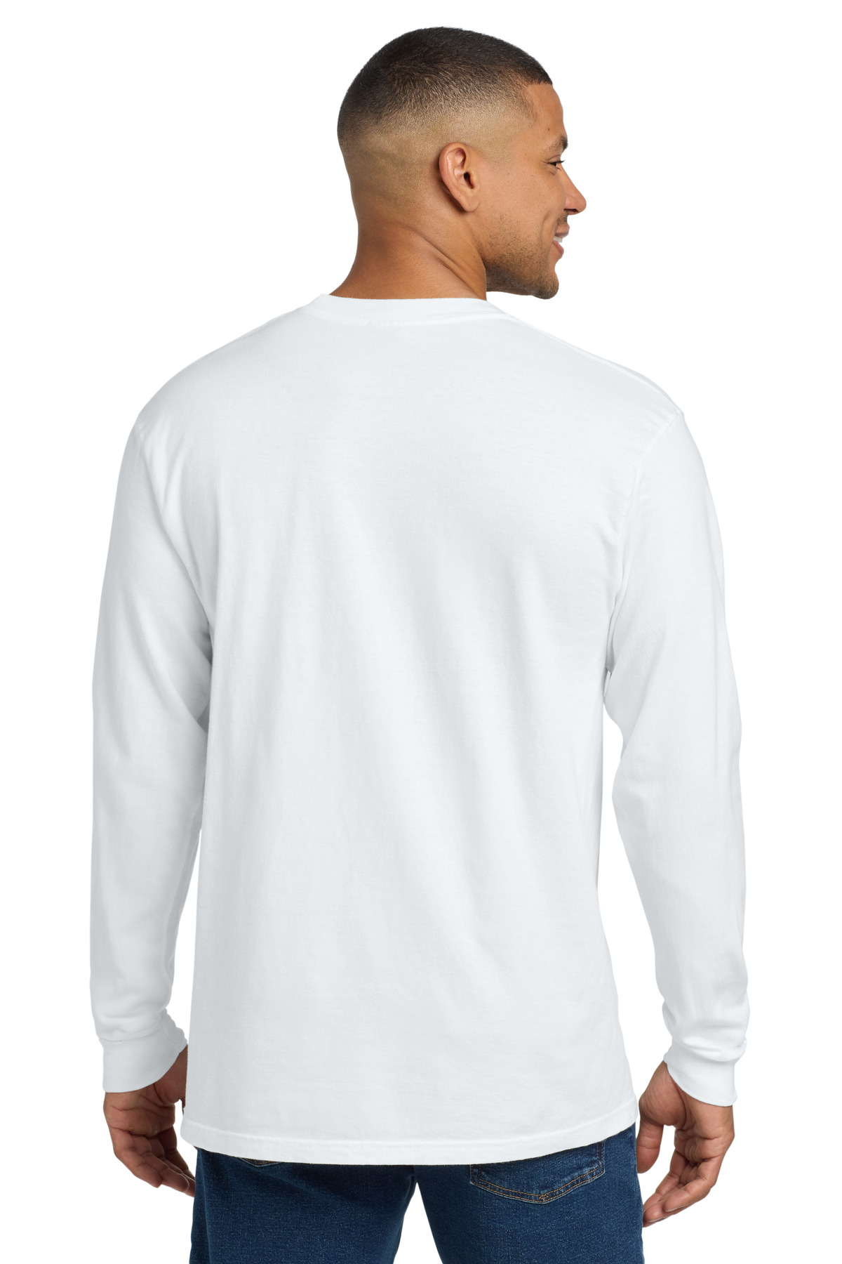 COMFORT COLORS Heavyweight Ring Spun Long Sleeve Pocket Tee. 4410 126