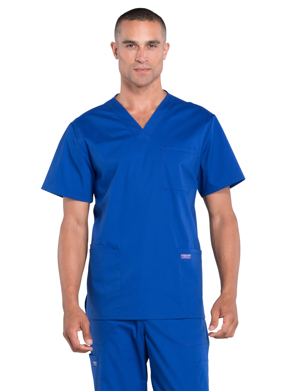 Cherokee - Workwear Professionals - Men's V-Neck Top 19