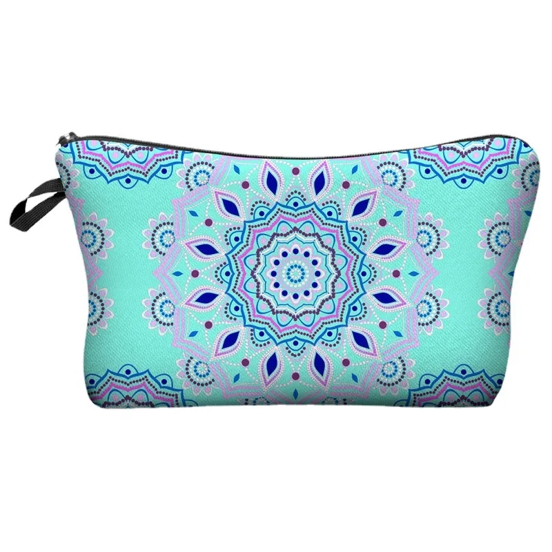 Waterproof Small Travel Cosmetic Makeup Bag with Zipper 1