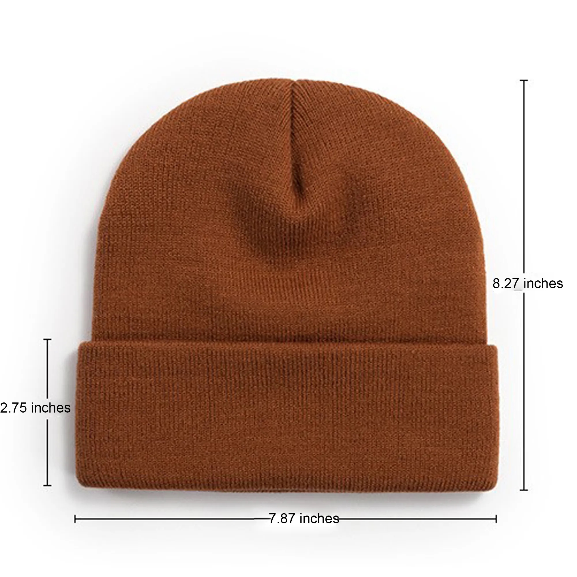 Embroidered Knitted Beanie 1