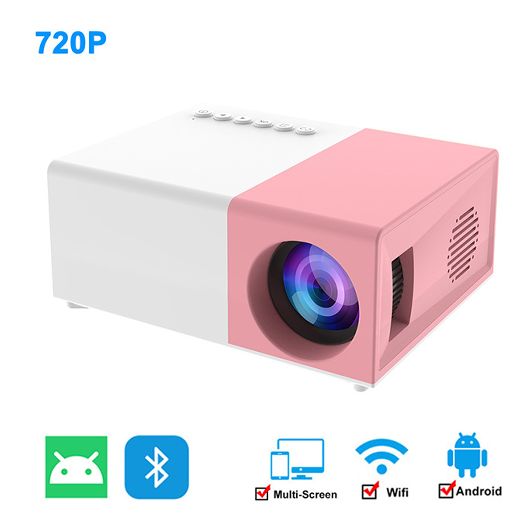 Portable 5G Mini WiFi Movie Projector 2