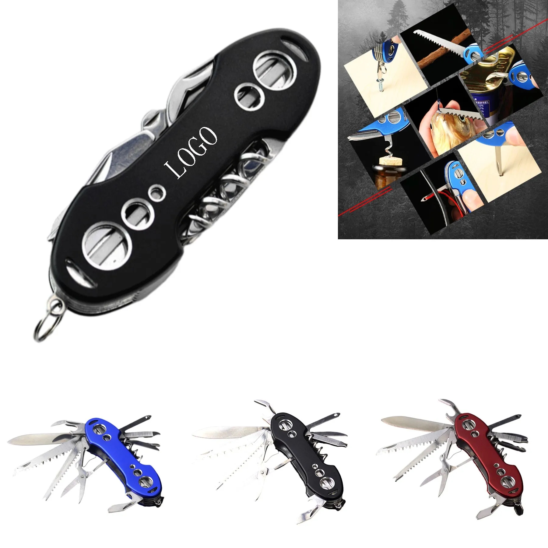13-In-1 Multitool Pocket Knife 2