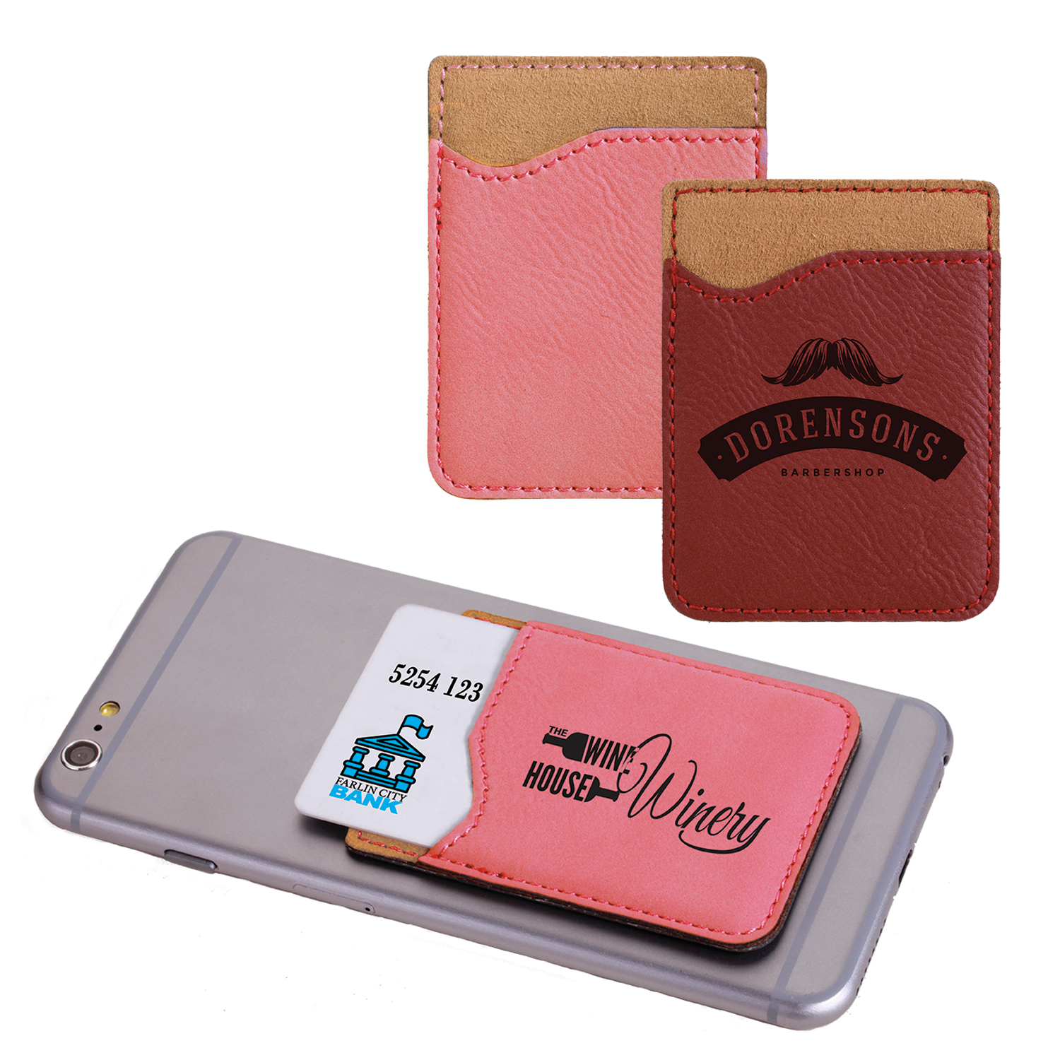Leatherette Phone Wallet 1