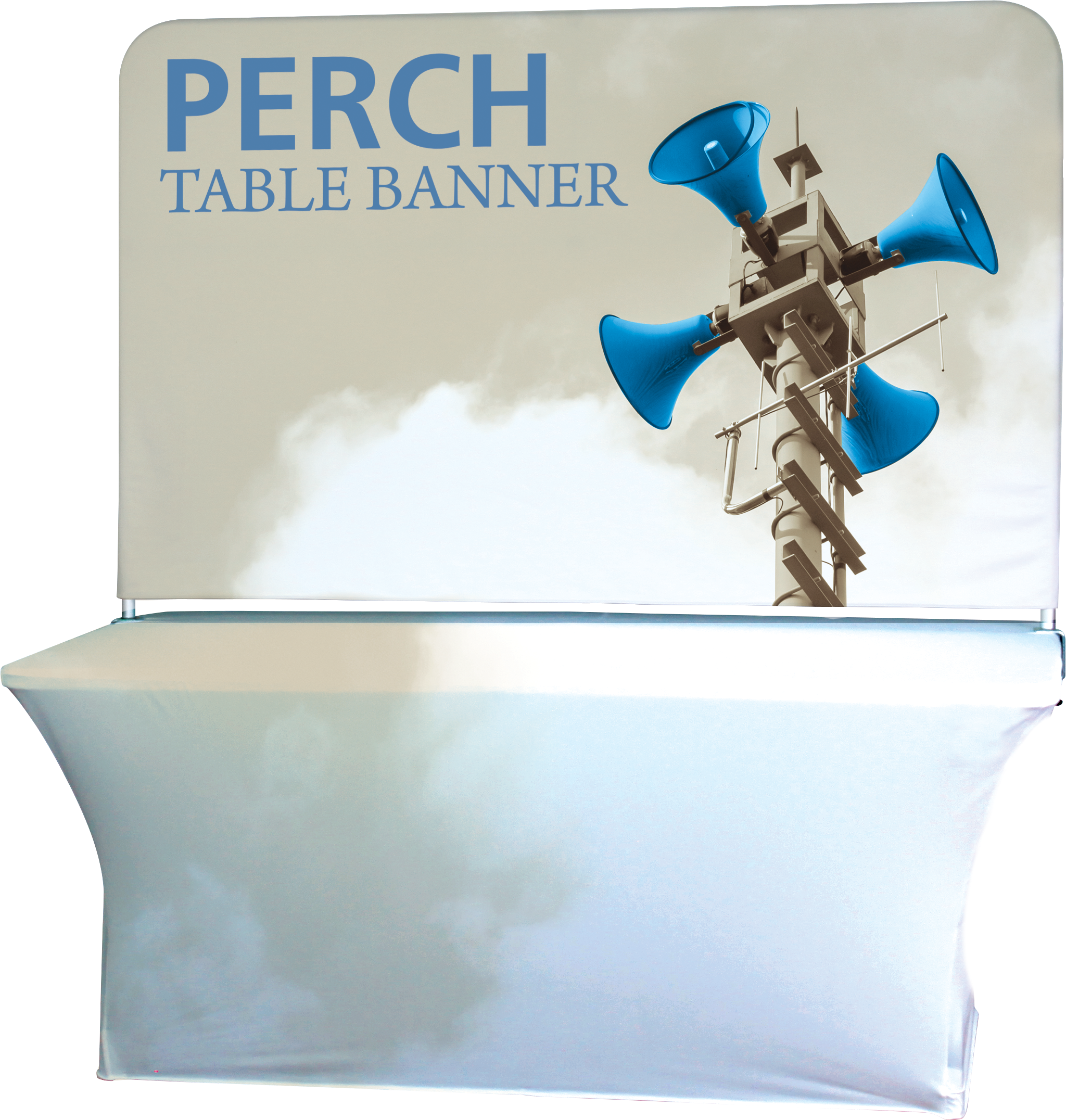 Perch 6' Table Pole Banner - Medium