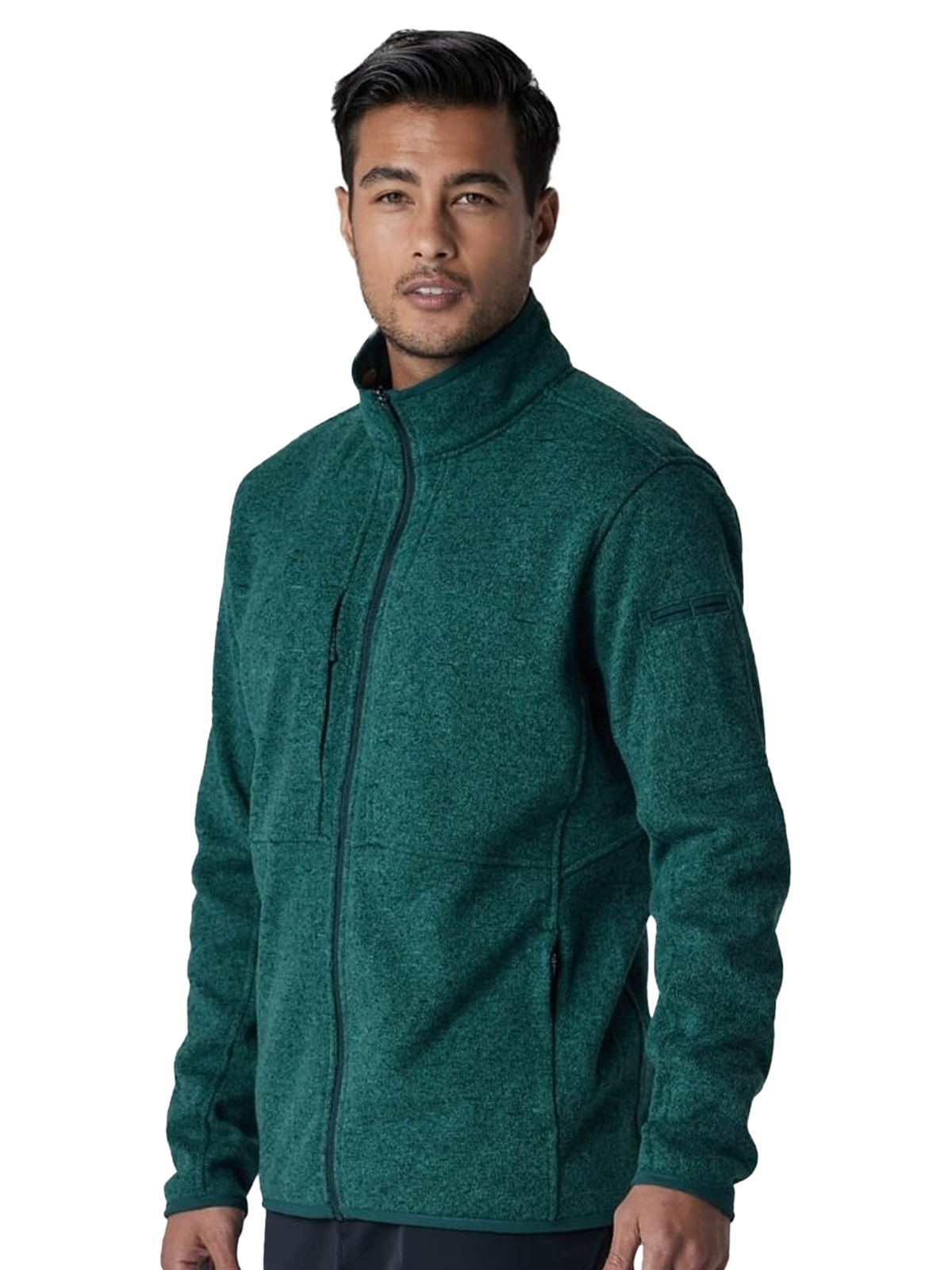 Medelita Scrubs - Men's 4-Pocket Strata Fleece Jacket 3