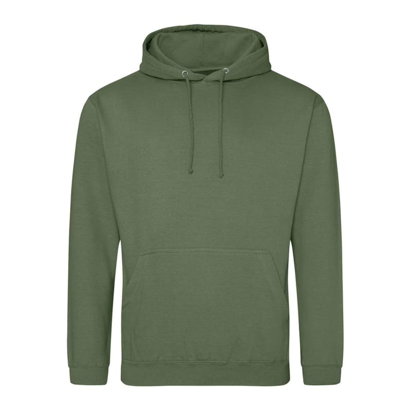 Just Hoods By AWDis Men's 80/20 Midweight College Hooded Sweatshirt 85