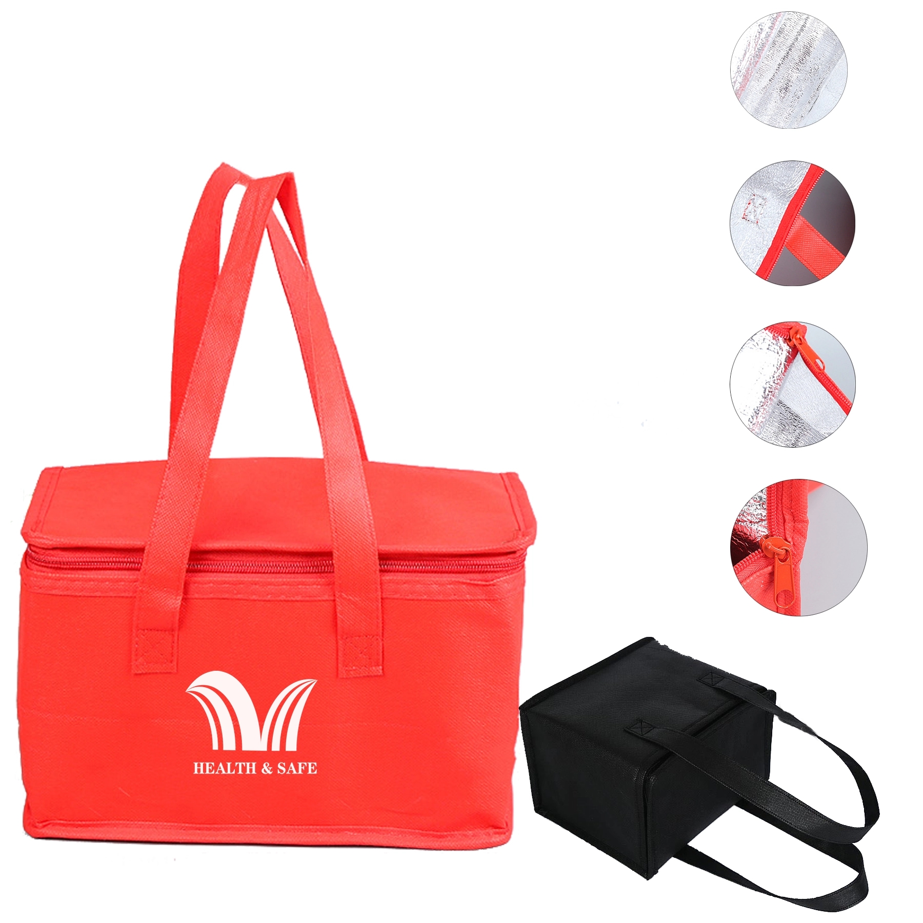 Insulated Leakproof Reusable Lunch Bag 3