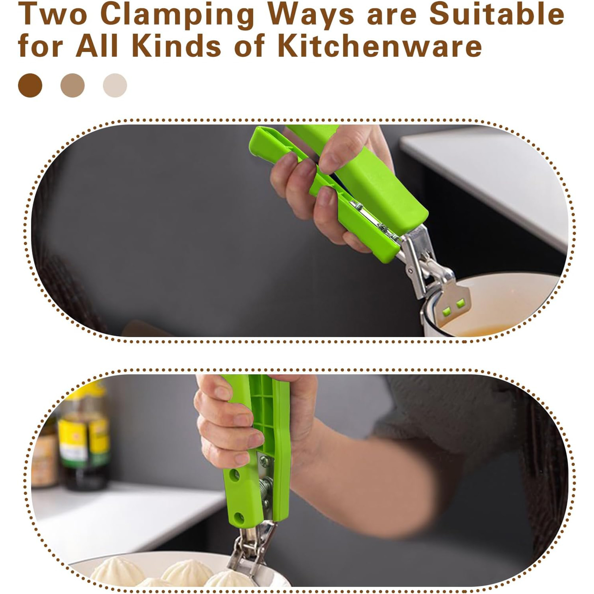 PP Anti-Scalding Bowl Plate Dish Gripper 4