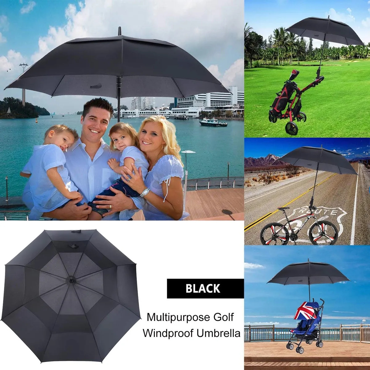Automatic Open Golf Umbrella 1