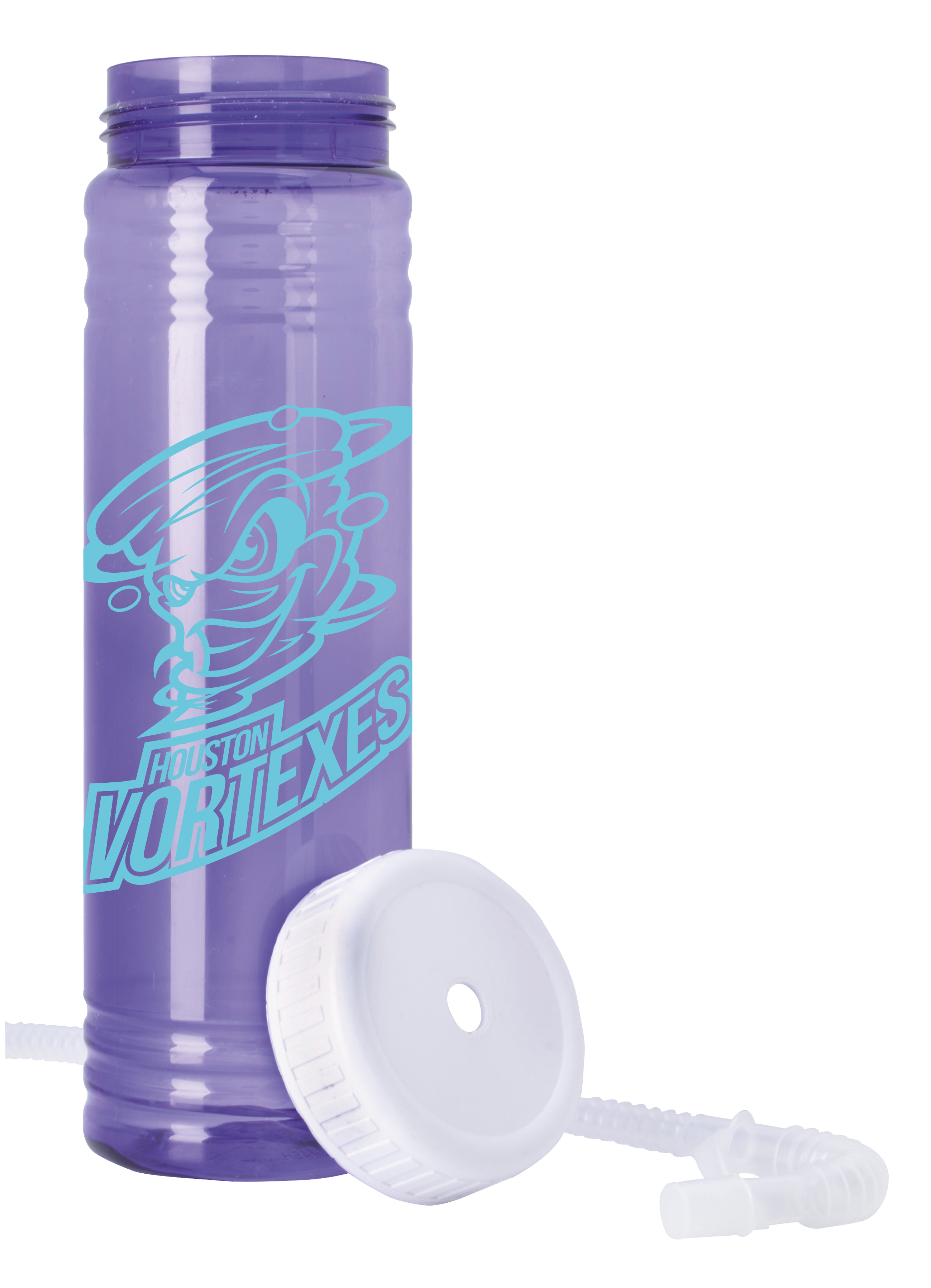 Garyline® Slim Fit Water Bottle With Straw Lid - 24 oz. 4