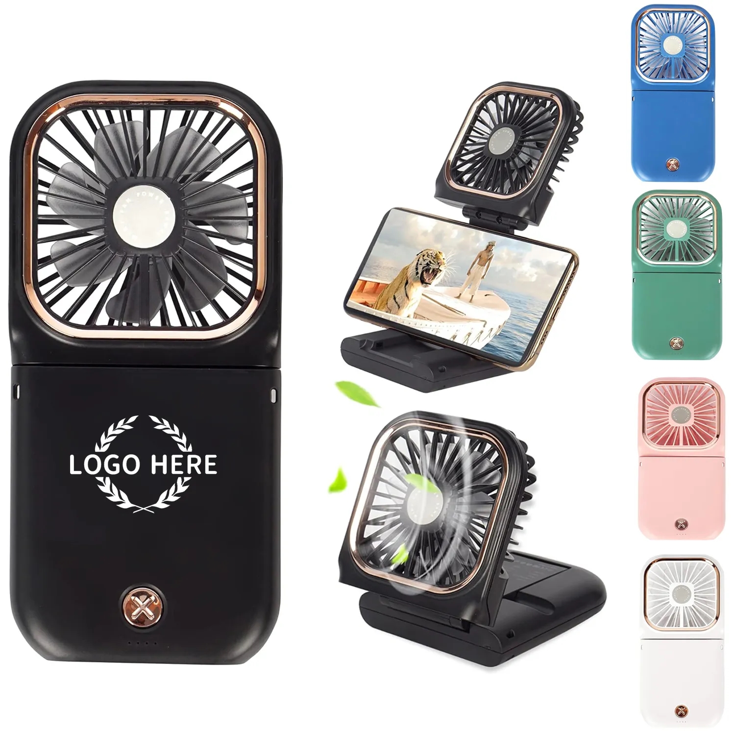 Mini USB Rechargeable Personal Hand Fans 3