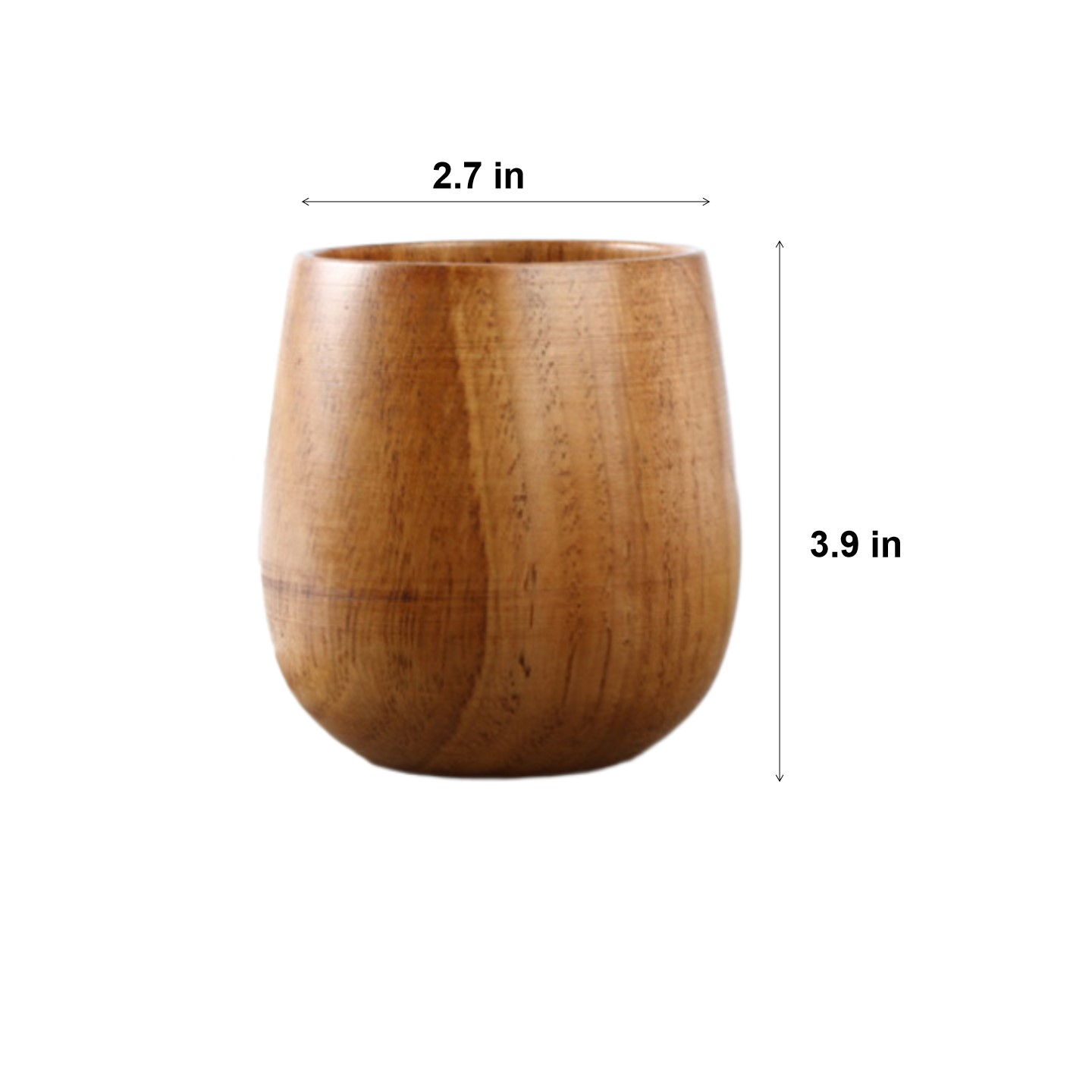 Wood Sake Cup 1
