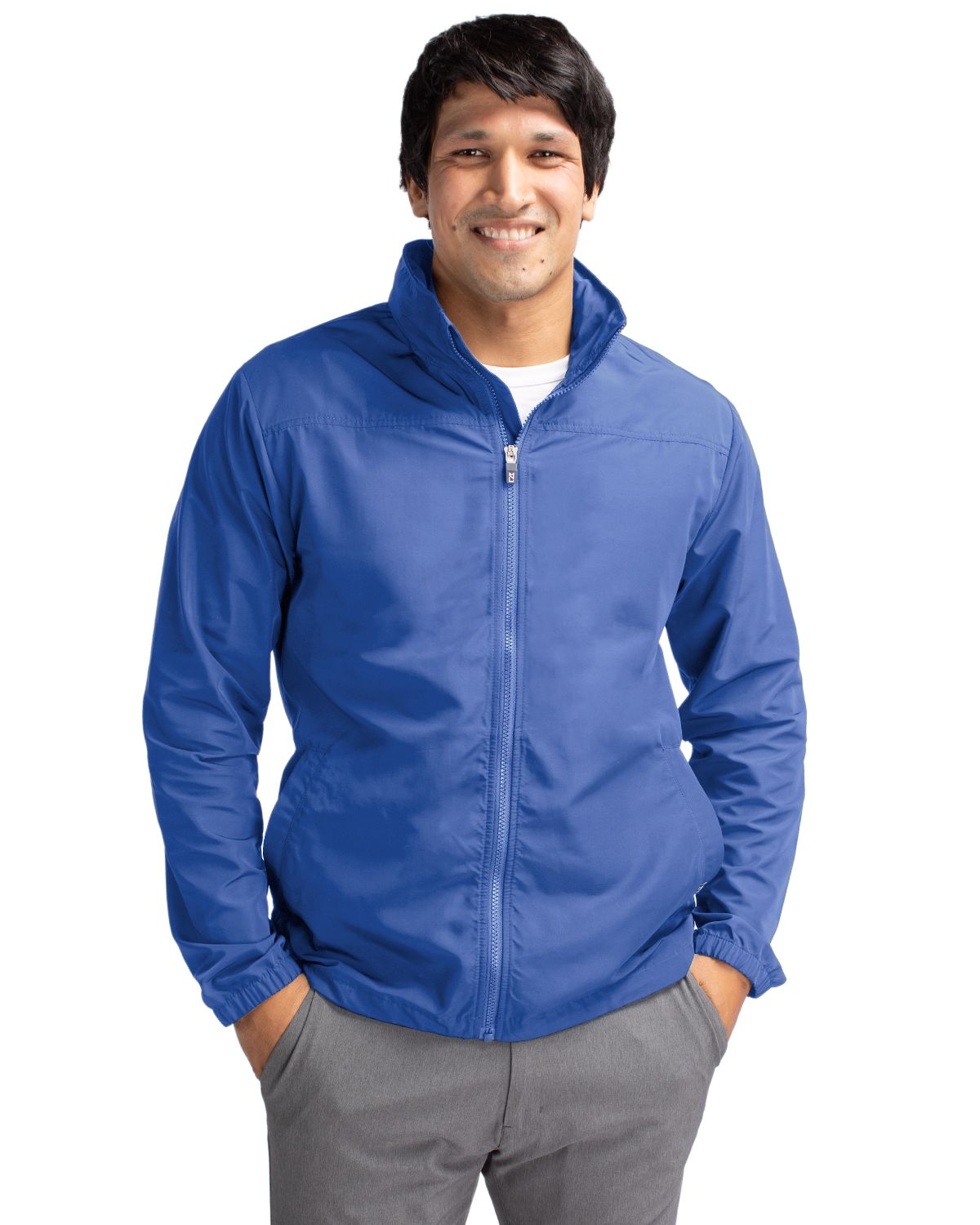 Cutter & Buck Charter Recycled Packable Mens Full Zip Jacket 26