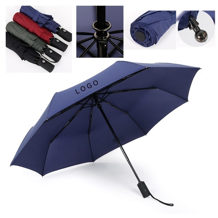 44" Full Auto Arc Folding Umbrella 2