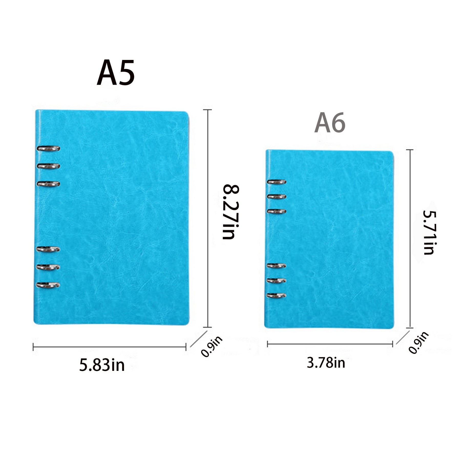 Faux Leather Loose-Leaf Notebook 2