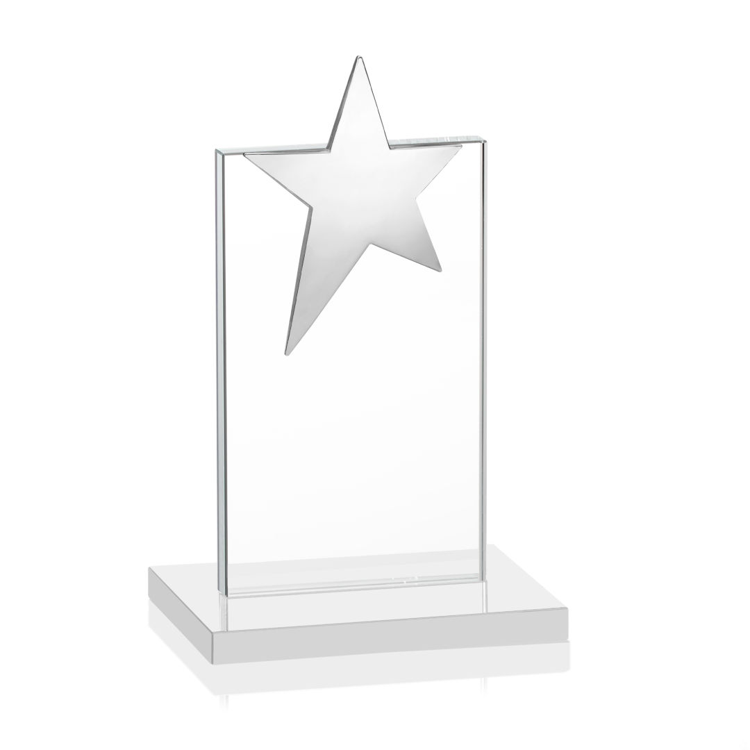Bryanston Chrome Star VividPrint™ Award - White 5