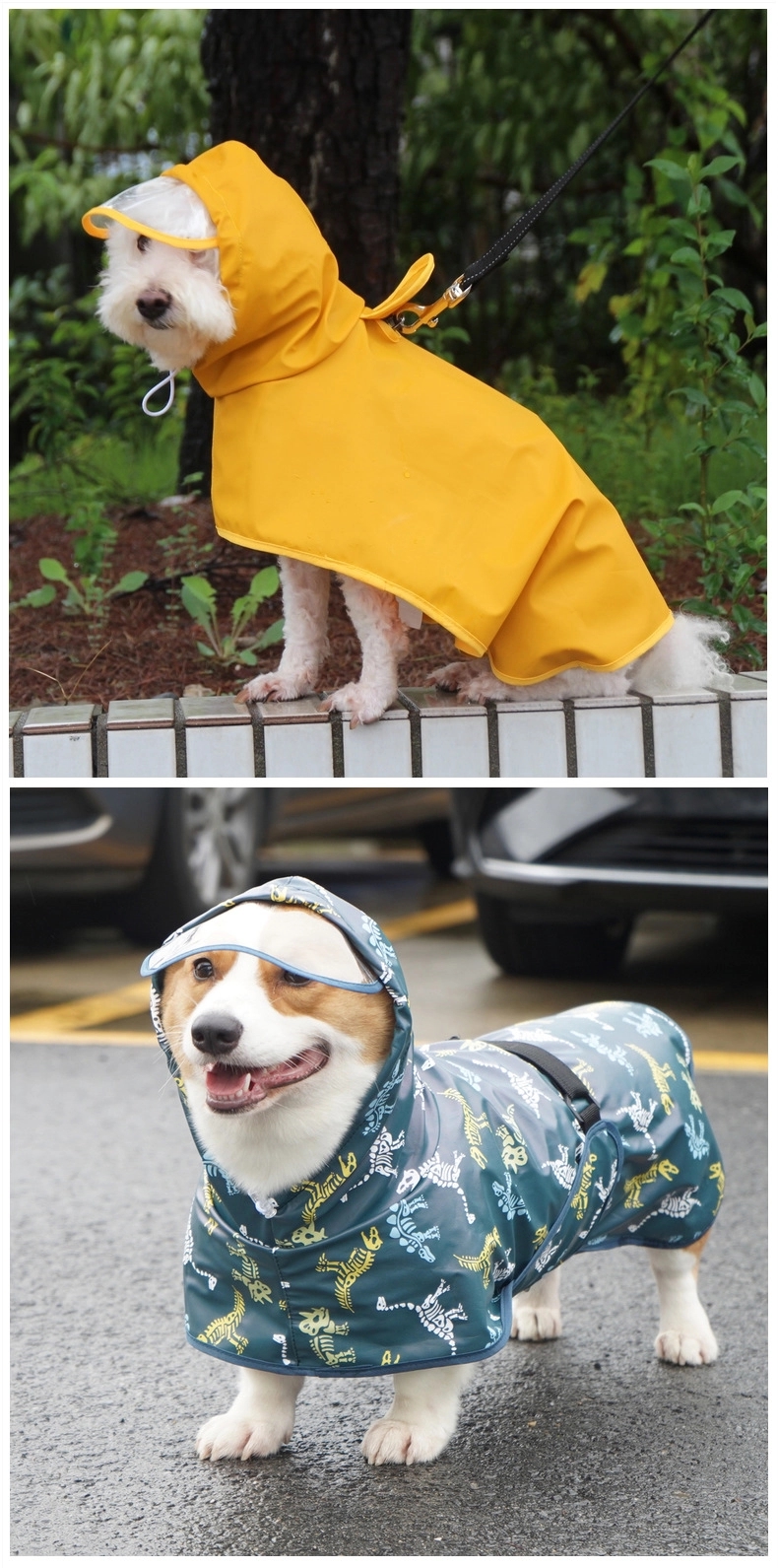 Waterproof Dog Raincoat with Hood 3