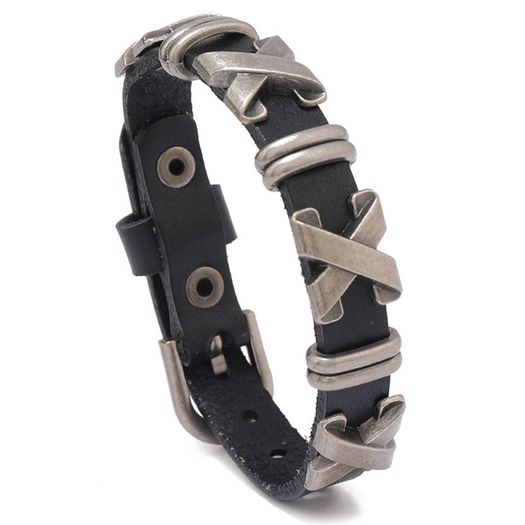 PU Personality trend rock bracelet 7