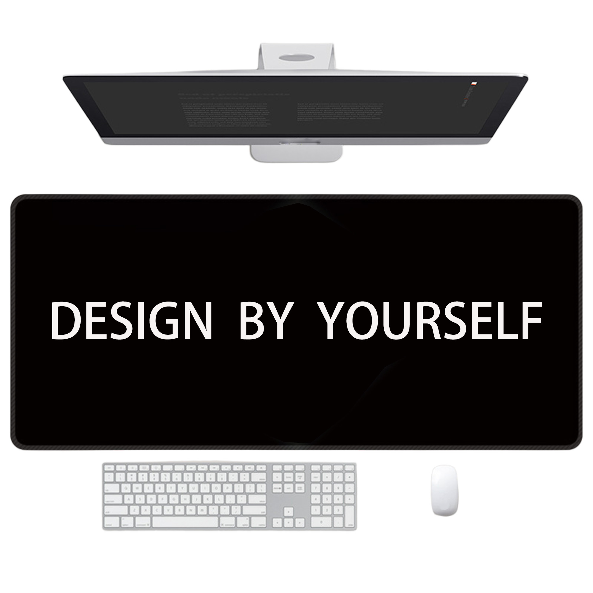 Customized Personalized Keyboard Mouse Pad 2
