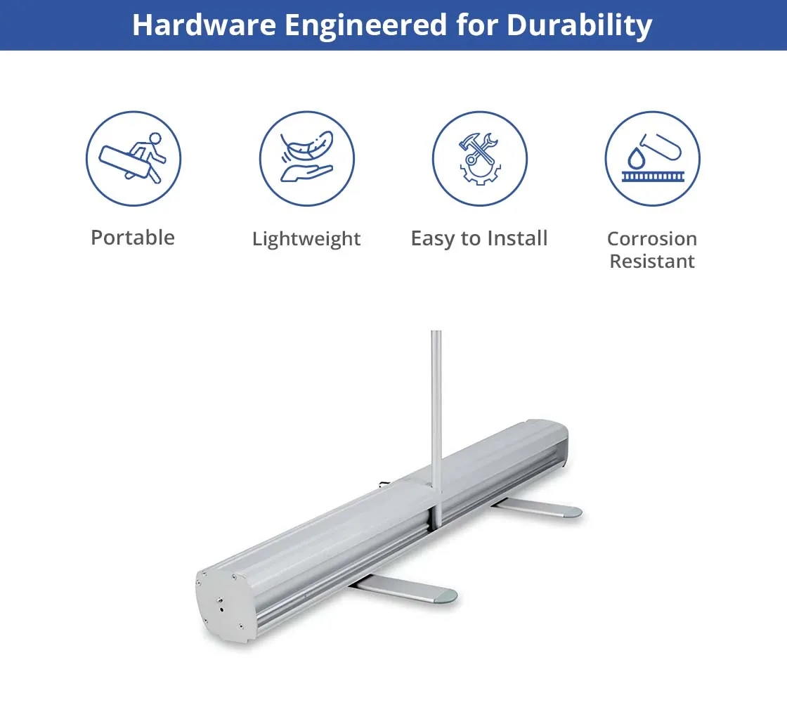 Economy Roll up Stand - Hardware only 2