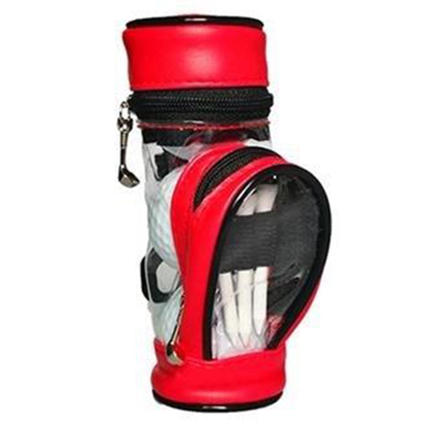 Golf Balls & Tees Vinyl Bag Gift Set 1