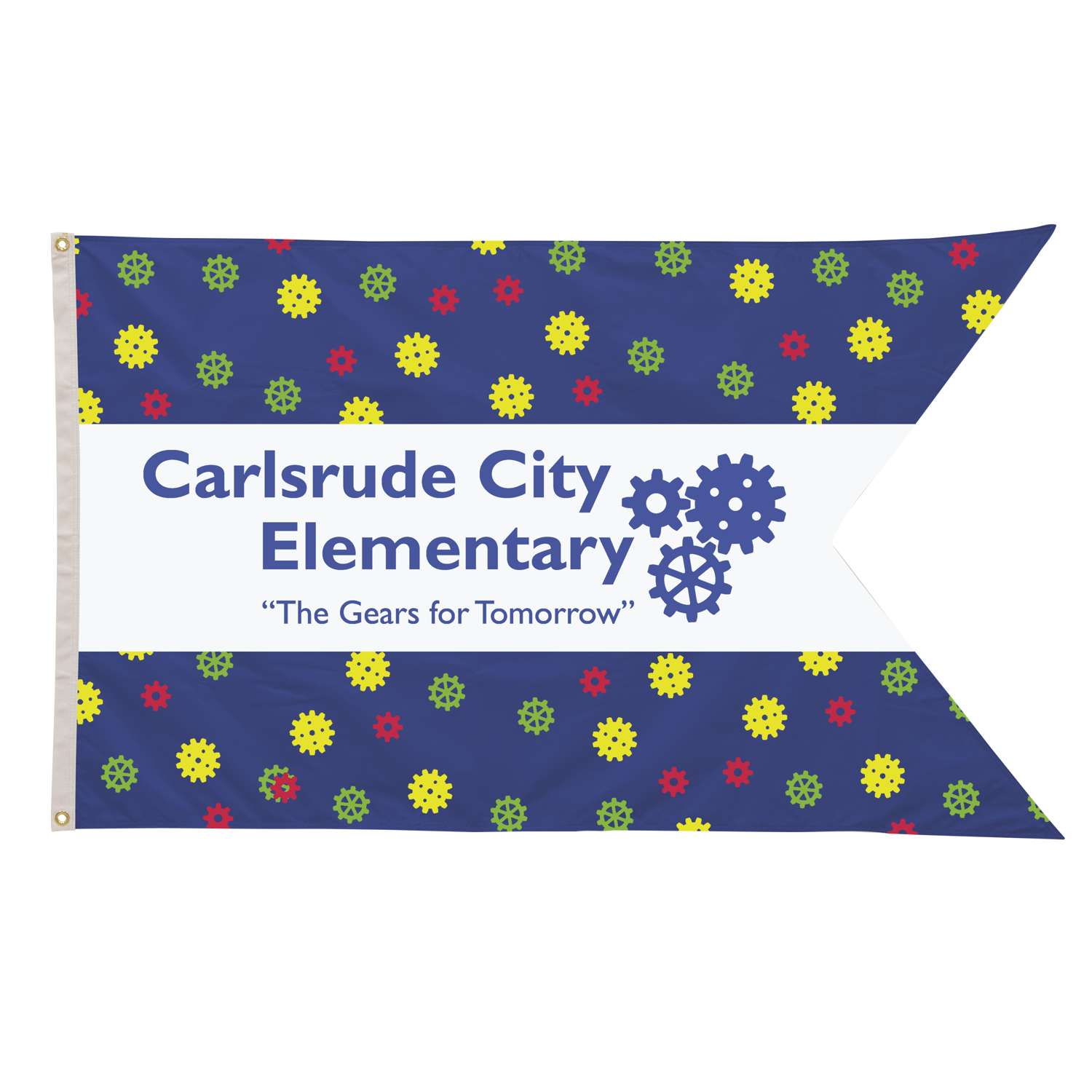 6' x 10' Nylon Guidon Flag Single-Sided