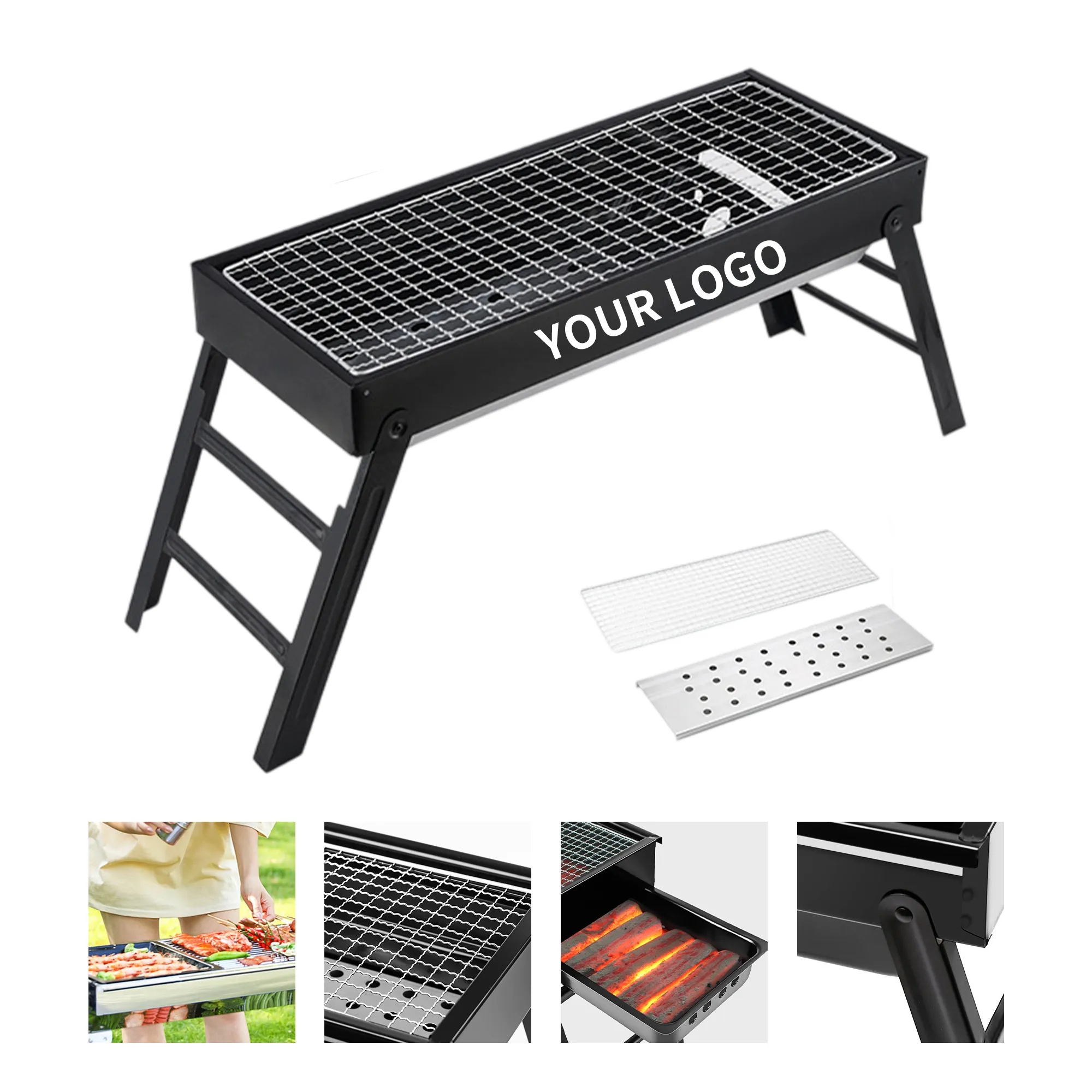 Folding Charcoal Grill 1