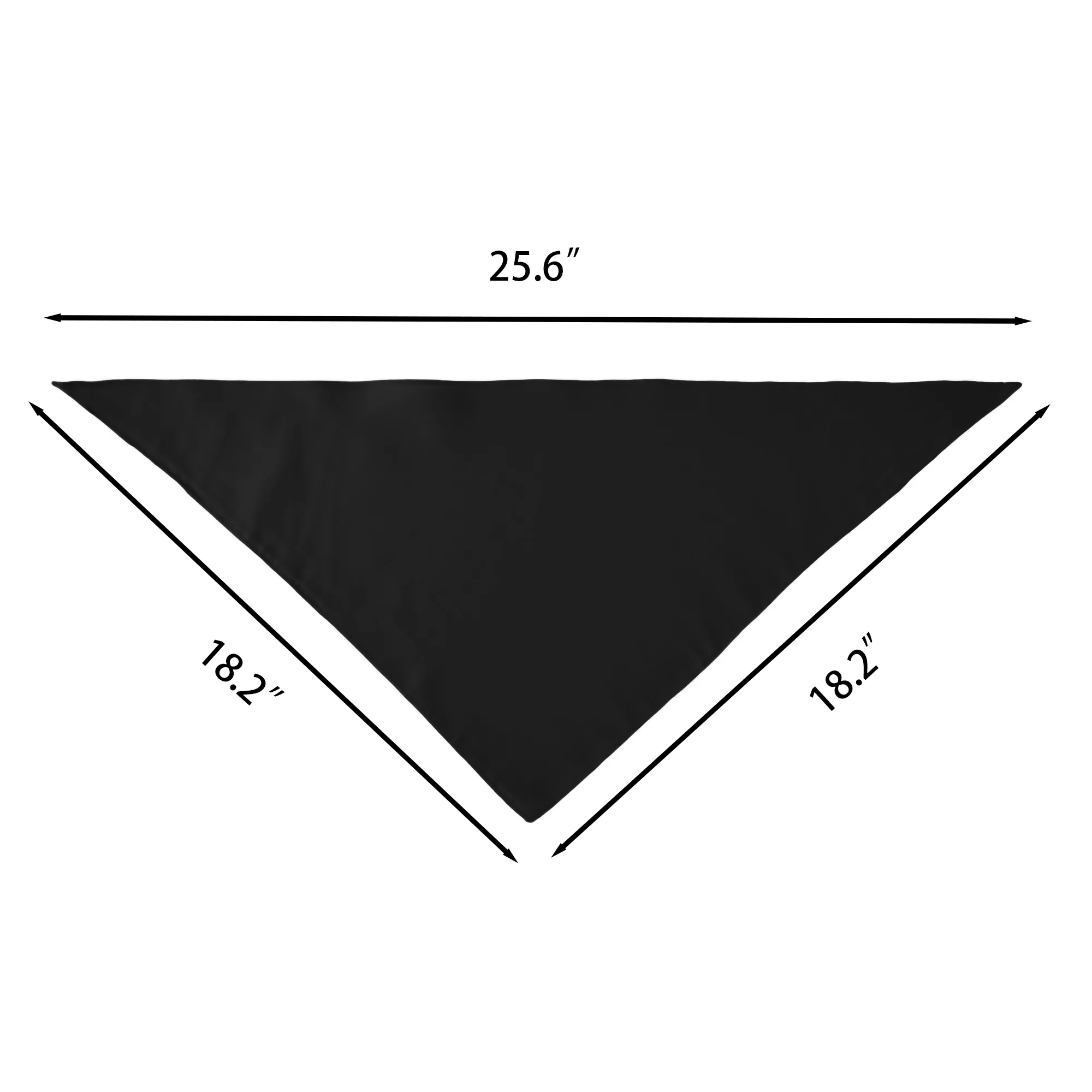 MOQ 100PCS Pet Triangle Towel 3