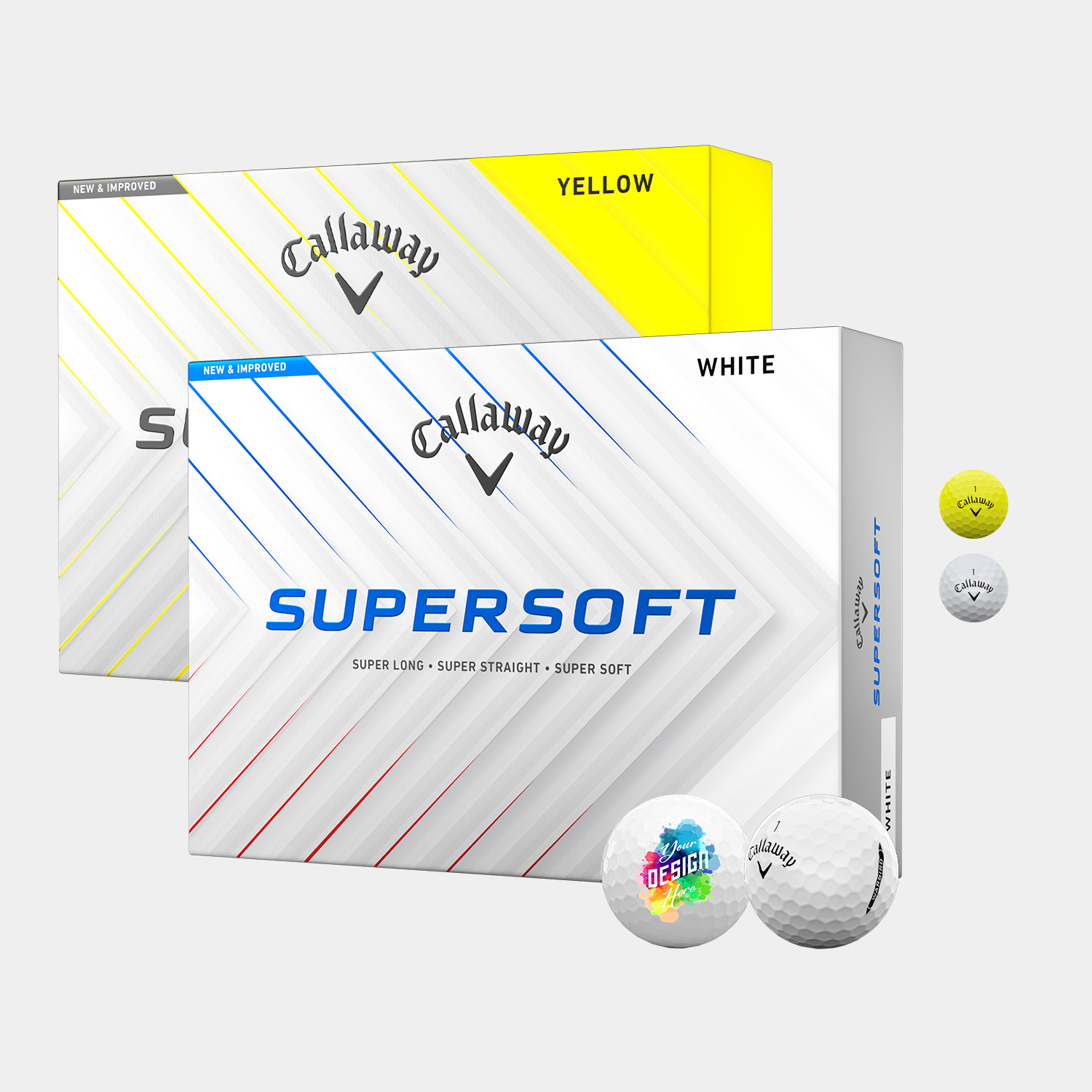 Callaway® 12 Pack Supersoft Golf Balls 4