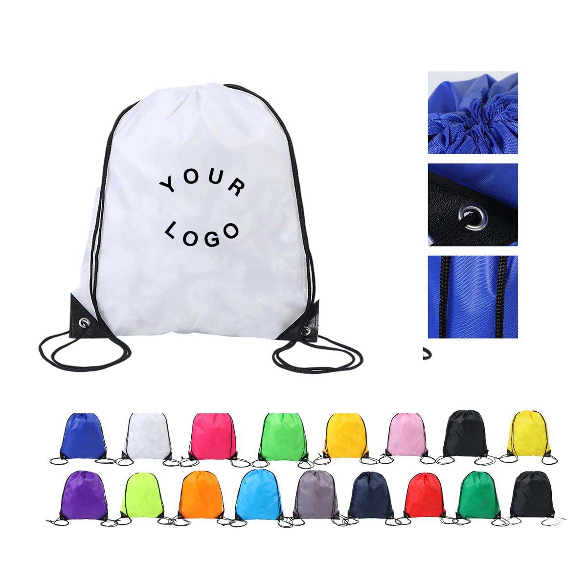 Durable Drawstring Bag Lightweight and Spacious 4