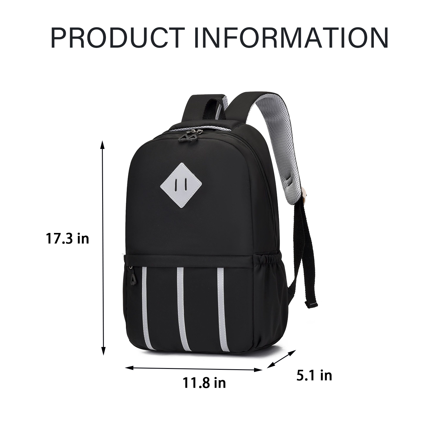Nylon Casual Large Capacity Travel Kids Backpack 4