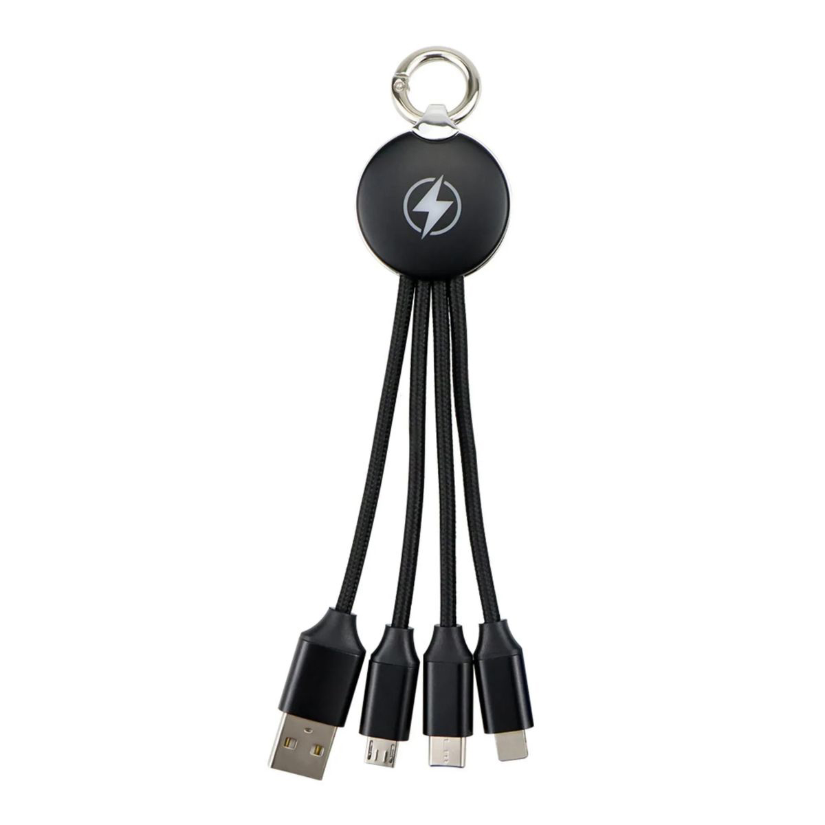 Plastic Glowing Logo Charging Cable 3