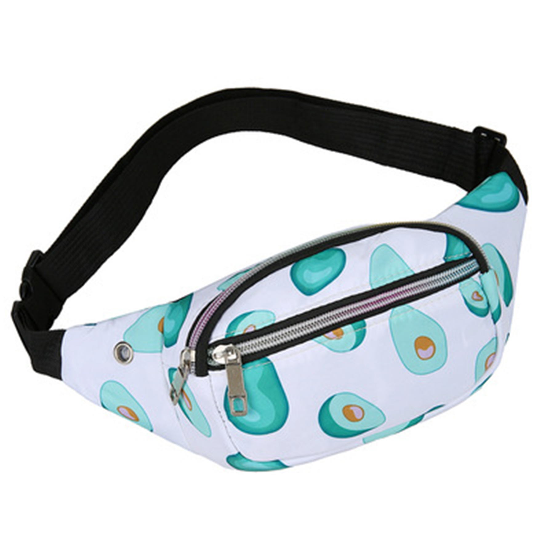 Nylon Crossbody Waist Funny Pack Adjustable  Large Capacity 3