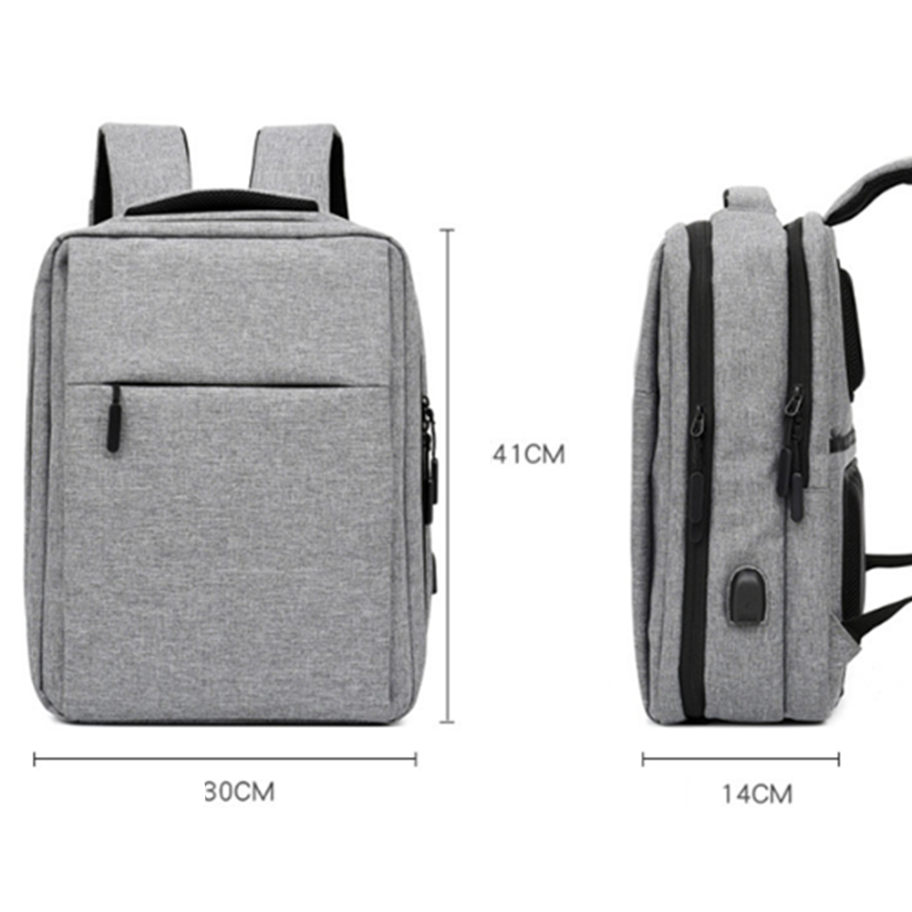 Customizable High End Laptop Backpack Luggage With USB Port 2