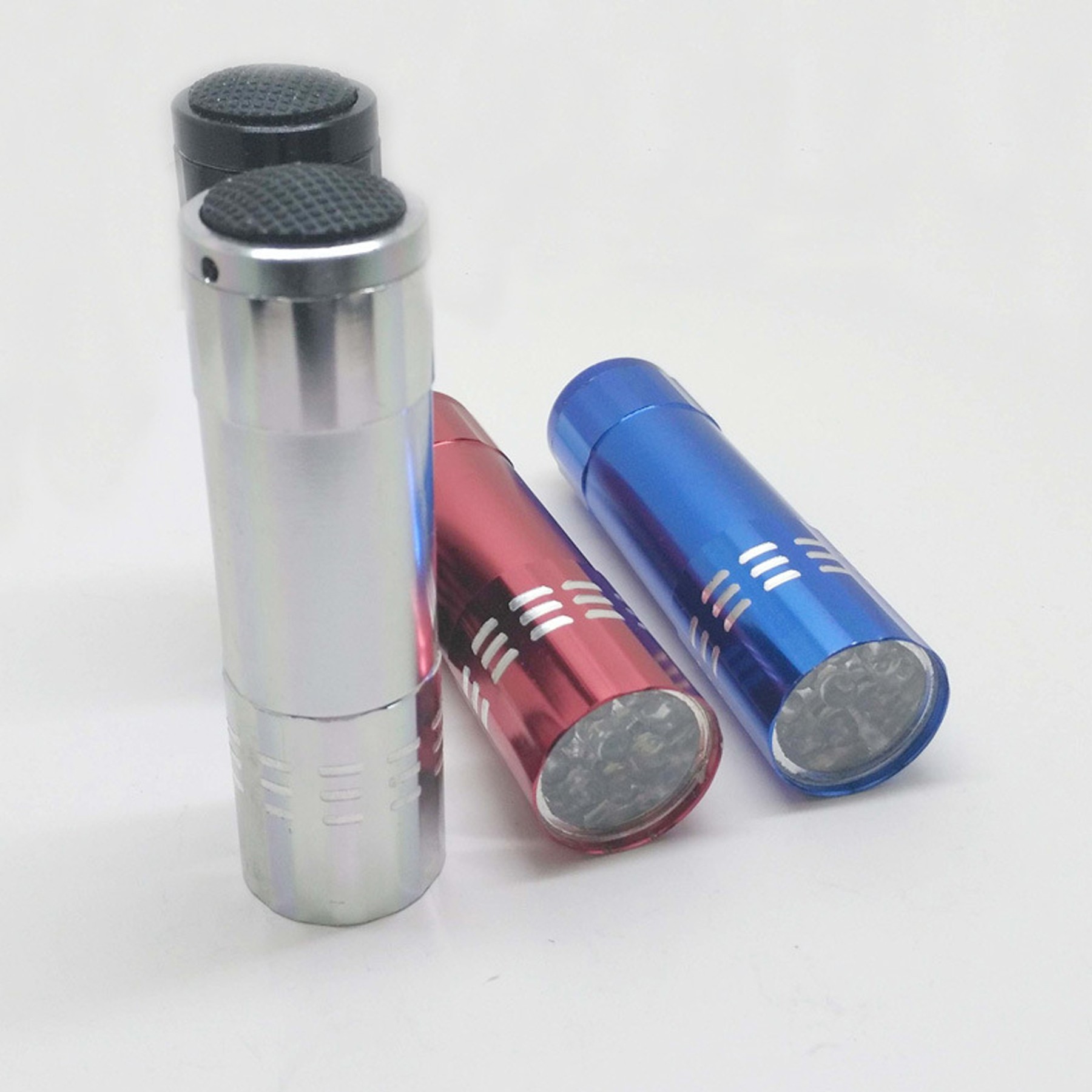 Portable Outdoor Aluminum 9 Led Flashlight 3