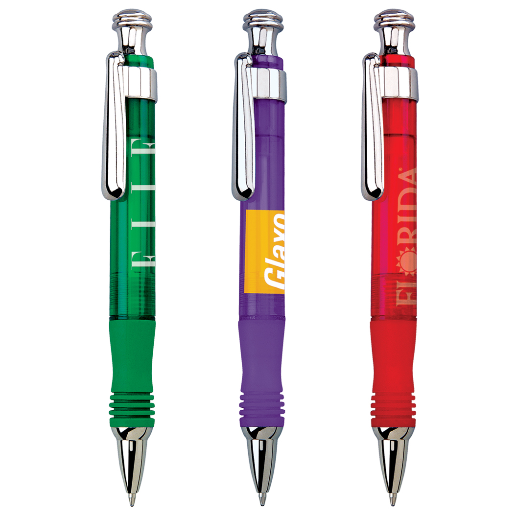 Plantagenet-36 Retractable Wide Translucent Pens 4
