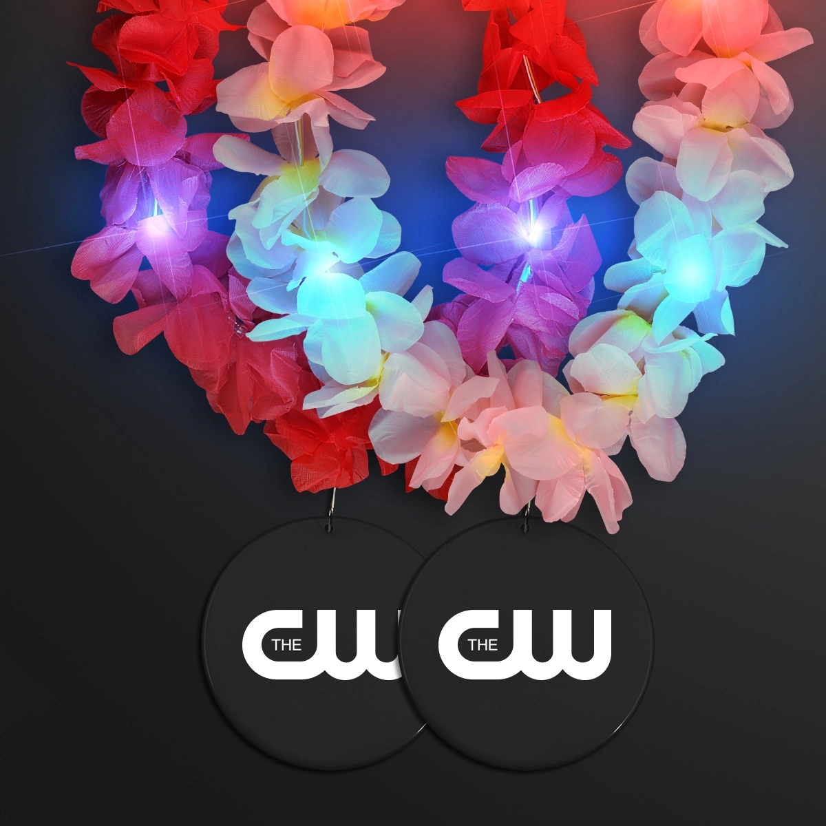 Light Up Hawaiian Leis with Custom Circle Medallion 8