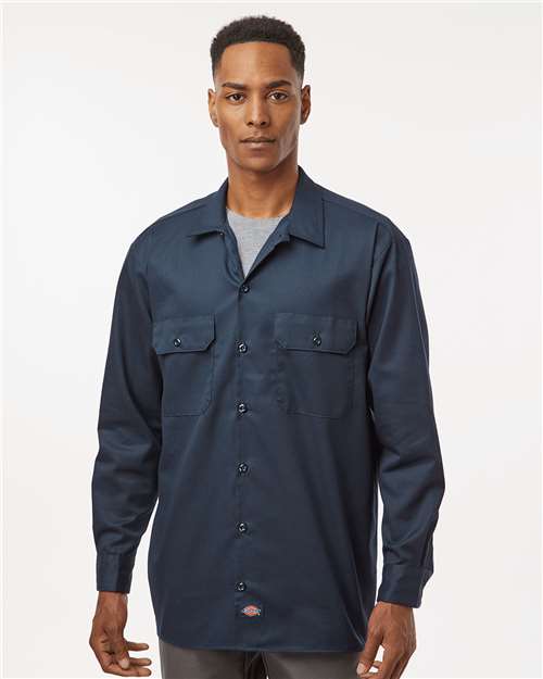 Men's Tall Long Sleeve Work Shirt - 5574T 69