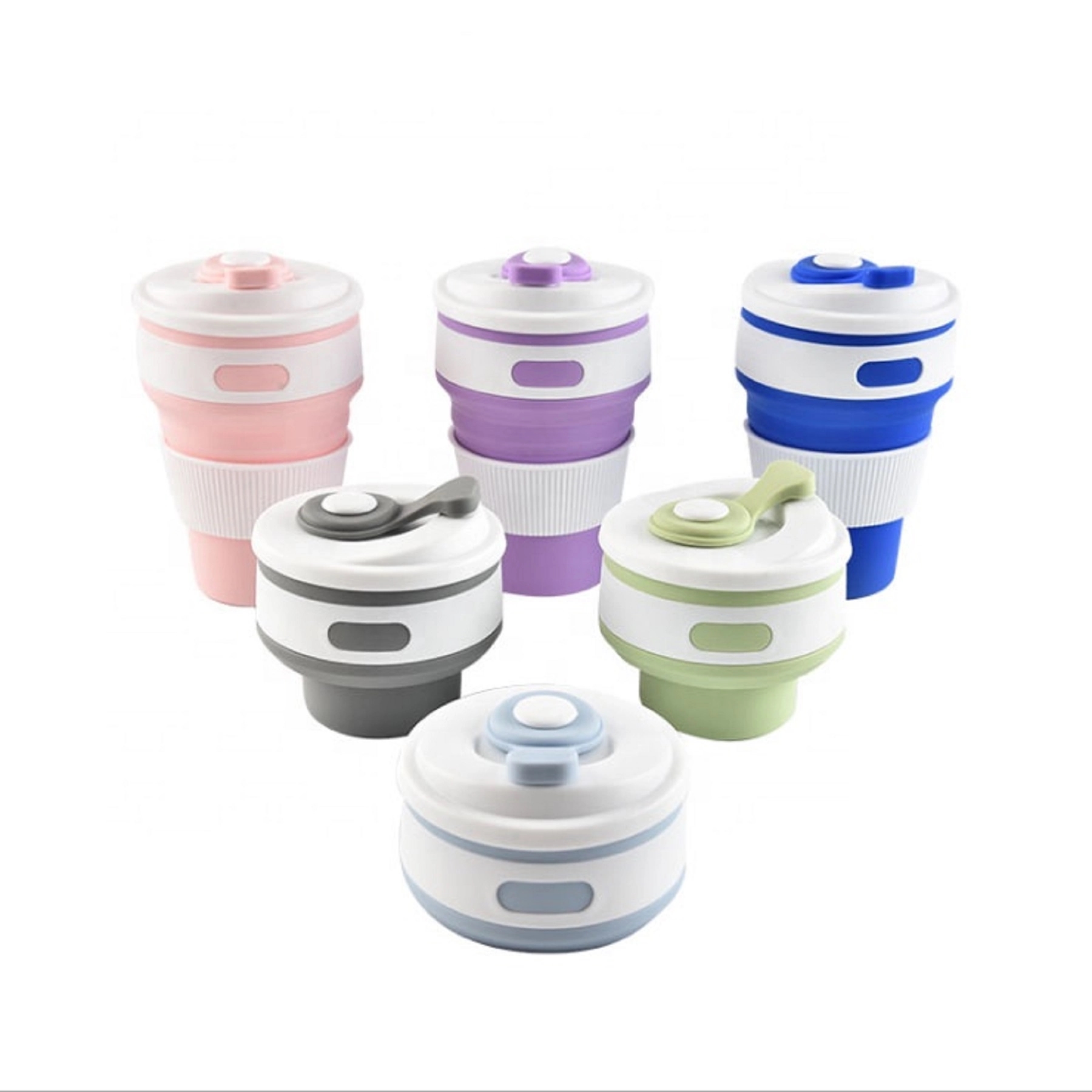12 oz Travel Silicone Collapsible Coffee Mug 5