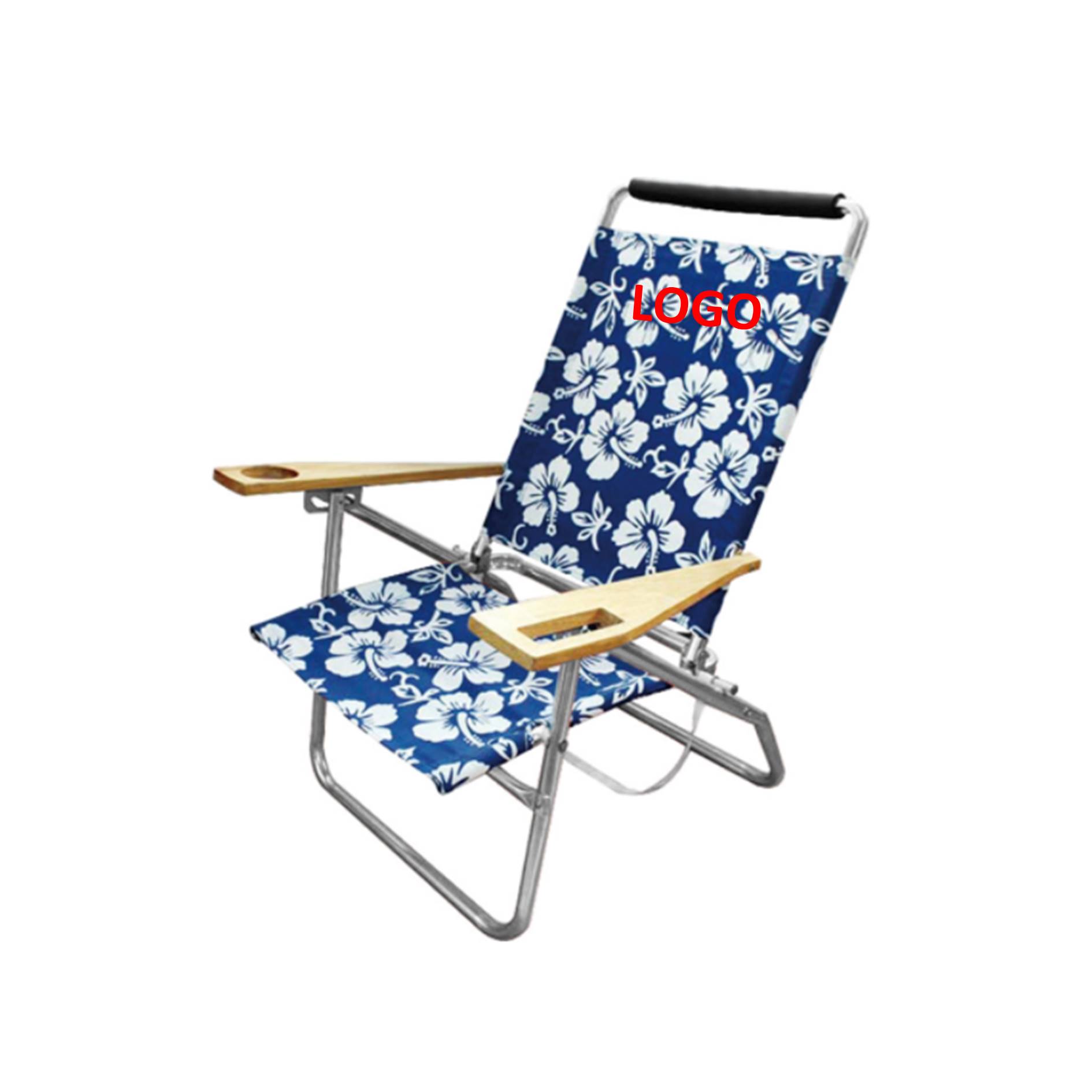 Metal Frame Folding Beach Armchair 2