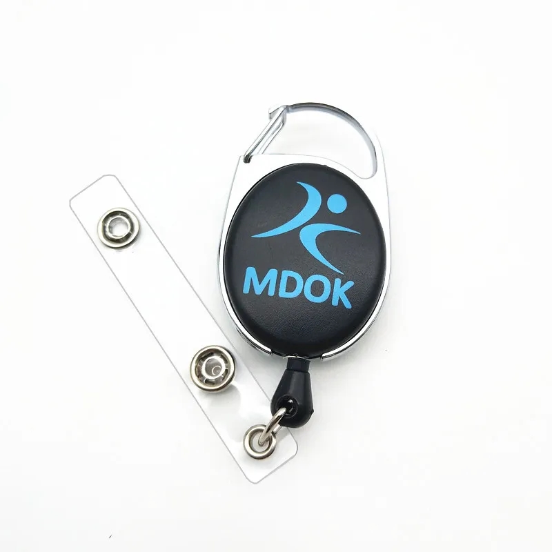 Carabiner Clip Retractable Badge Holder 7